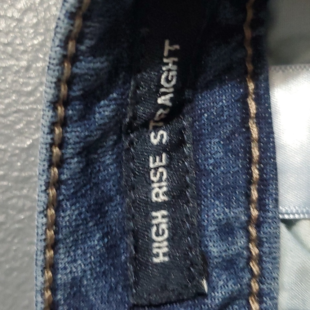Flag & Anthem Womens High Rise Straight Jeans Dark Wash Size 4 - Picture 9 of 9